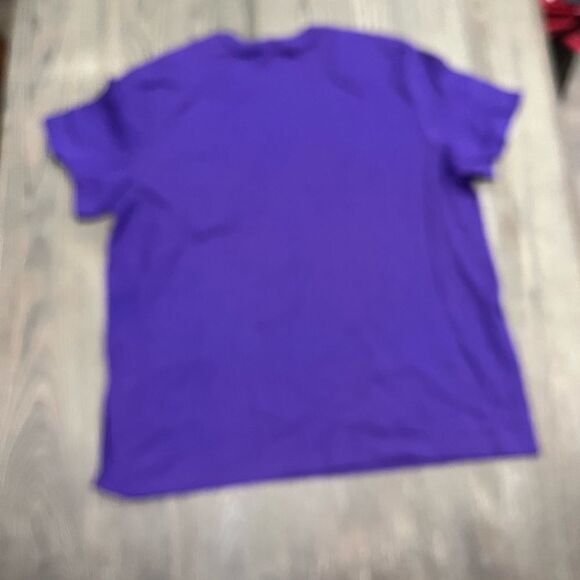 NWOT Nike T-Shirt Crewneck Short Sleeve Athletic Fit Lightweight Purple Size XXL - Picture 3 of 3